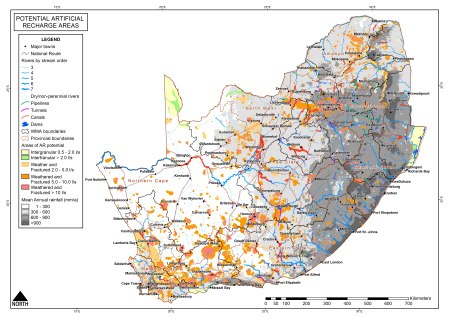 Areas of potential AR